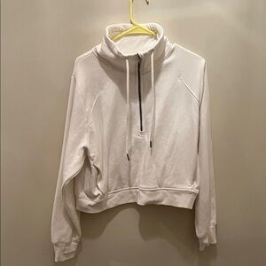 All in Motion Women's Cream High-Neck Hoodie